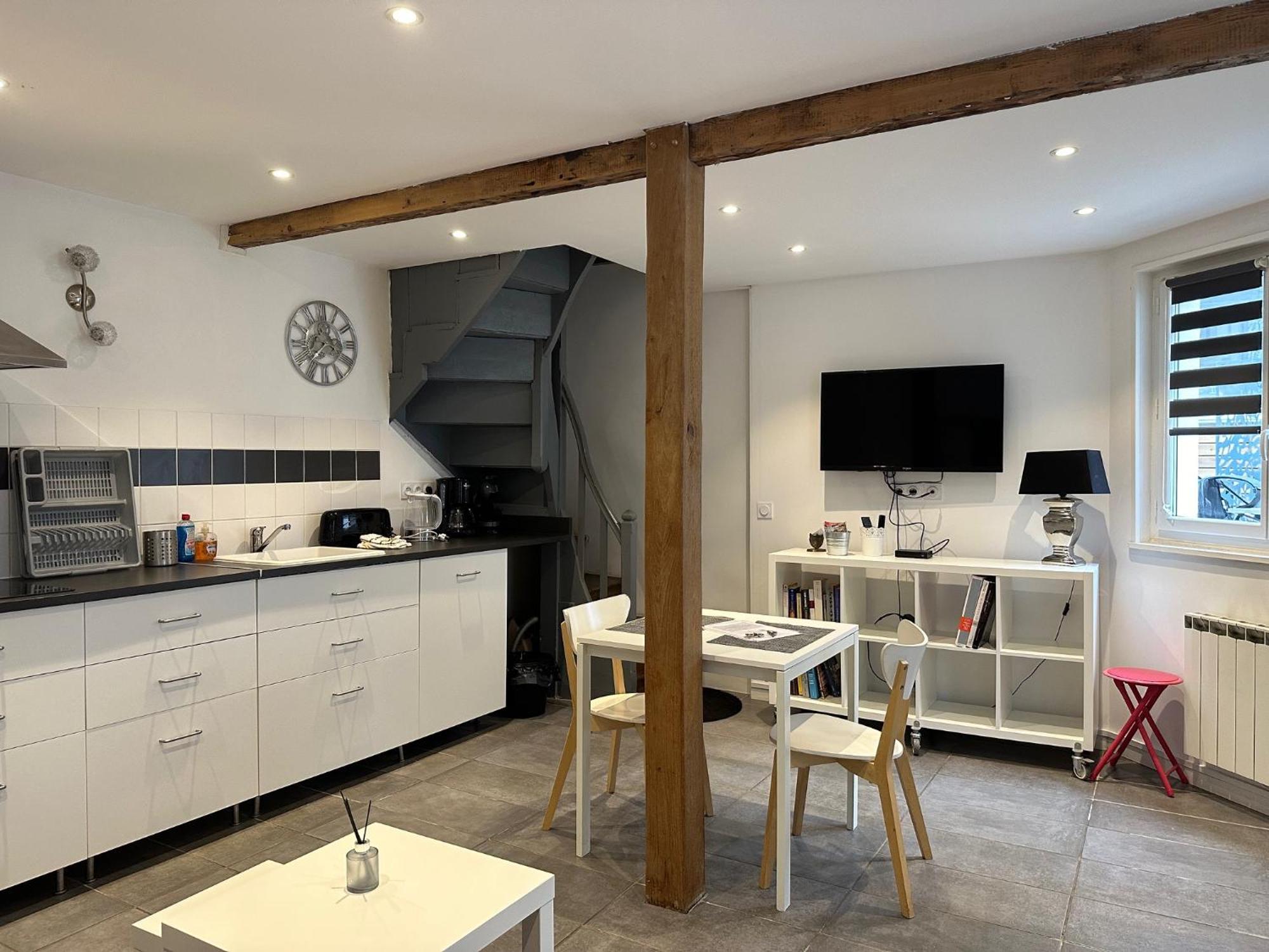 Les Gites De Claire Honfleur Exteriör bild